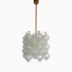Lustre Vintage à 6 Flammes de JT Kalmar, 1950s