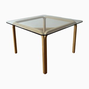 Mesa de centro modelo Y805A de vidrio atribuida a Alvar Aalto para Artek, Finlandia