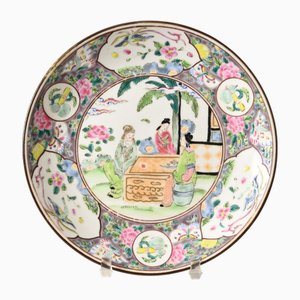 Japanese Arita Porcelain Plate, 1890s