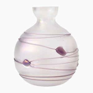 Art Nouveau Iridized Glass Vase from Poschinger, 1970s