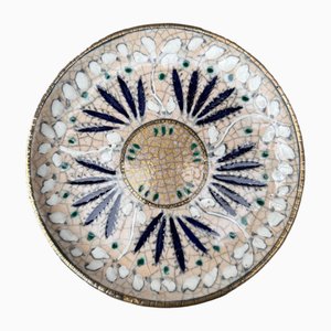 Glazed Ceramic Dish by Andre Metthey, 1890s