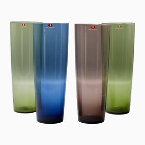 Gläser von Tapio Wirkkala für Iittala, 4er Set