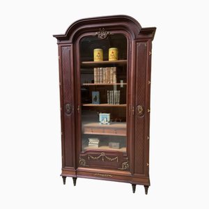 Antique Bookcase in Walnut, 1890s