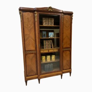 Libreria antica in legno, fine XIX secolo