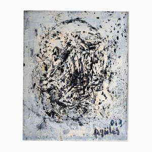 Dyap Guler, Dread, Mixed Media on Canvas