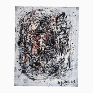 Dyap Guler, The Condemned, Mixed Media on Canvas