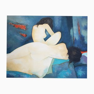 Claude Gaveau, Les Jumelles, 2000, Litografía