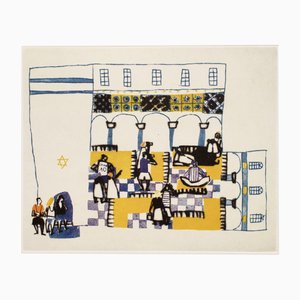 Olivier Morel, Viaje a Oriente, Grabado al aguatinta