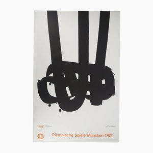 Pierre Soulages, Juegos Olímpicos de Múnich, 1972, Litografía