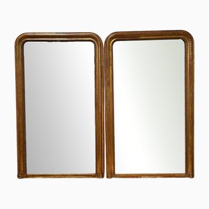 Louis Philippe Mirrors, Set of 2