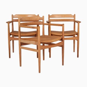 Danish Armchairs attributed to Poul Volther for Sorø Stolefabrik, 1960s
