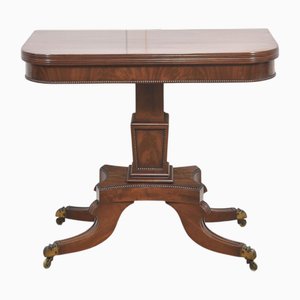 Regency Teetisch aus Mahagoni