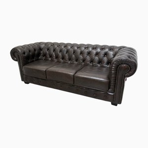 Chesterfield Sofa in Leather