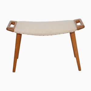 Puf Papa Bear de roble de Hans Wegner, años 60