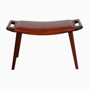 Puf Papa Bear de caoba de Hans Wegner, años 60
