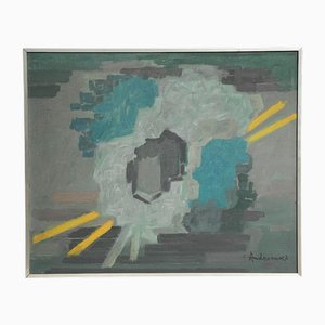 Michel Andreenko, Composición, óleo sobre lienzo