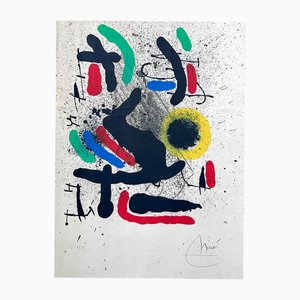 Joan Miró, Freedom of Liberties, 1971, Lithograph