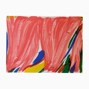 Olivier Debre, Landscape Sign, 1989, Lithograph