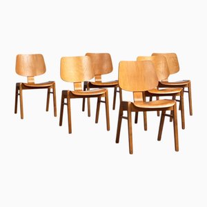 Stacking Chair in Plywood by Cees Braakman and Eames, 1950s