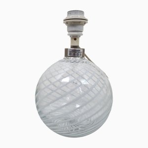 Vintage Swirl Table Lamp from Holmegaard, 1970s