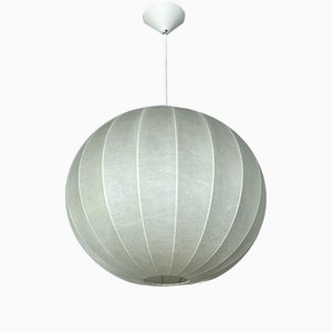 Large Vintage Cocoon Pendant Light by Achille Castiglioni for Goldkant Leuchten, 1960s