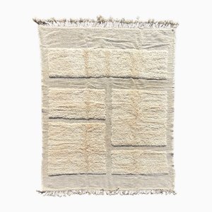 Large Beni Ouarain Mrirt Wool Rug, 1990