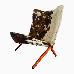 Ponyskin Armchair by Titina Ammanati and Giampiero Vitelli for Brunati, 1970s