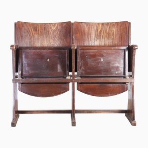 Vintage Cinema Bench from Ton, 1960s