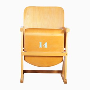 Vintage Cinema Bench from Ton, 1960s