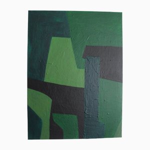 Bodasca, Green Harmony, Acrylic on Canvas