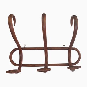 Bentwood Wall Coat Rack, 1950s