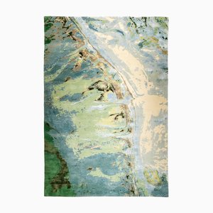 Tapis Fait Main en Laine et Tencel par Murano Shutters