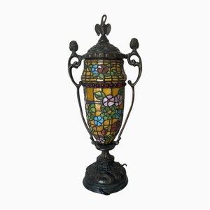 Lampe Tiffany en Laiton, 1982