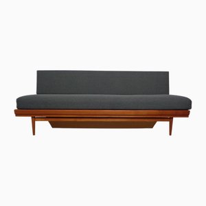 Divano Mid-Century in teak di Walter Knoll per Knoll Antimott, Germania, anni '50