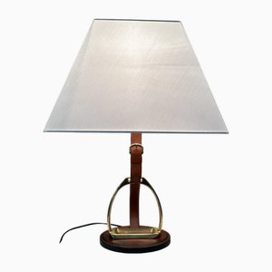 Jacques Adnet zugeschriebene Lampe, 1950er