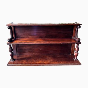 Late 19th Century Victorian Mahogany Wall Shelf, UK