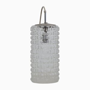 Ceiling Light with Glass Bulb from Peill & Putzler, 1950s