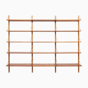 Royal System Teak Wandregal von Poul Cadovius für Cado, 1950er