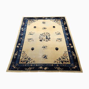Tapis Pékin en Coton et Laine, Chine