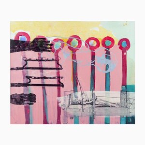 Unknown Artist, Abstract Composition, Mixed Media