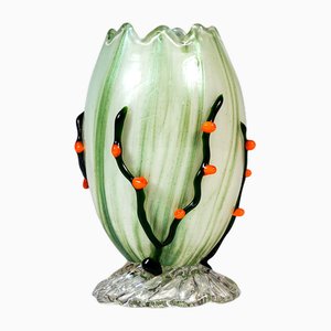 Art Nouveau Egg-Shaped Vase Execution 33 from Loetz, Austria-Hungary, 1907