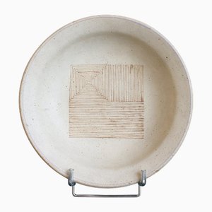 Dekorative Vintage Keramikschale von Bruno Gambone, 1990er