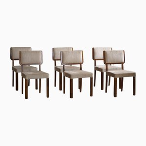 Mid-Century Modern Chairs in the style of Alvar Aalto, Finland, 1960s, Set of 6