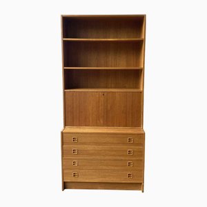 Console Murale Modulable Mid-Century en Teck de Sejling Skabe, Danemark, 1960s