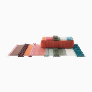 Alexandra Color Down Pouf by Sandra Figuerola