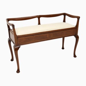 Panca da duetto antica Art Nouveau, 1880