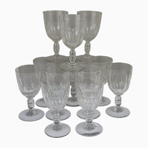 Weingläser, 19. Jh., 1890er, 12 Set