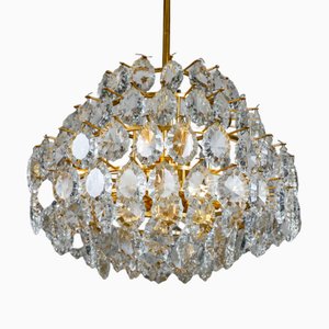 Lustre Bakalowits Mid-Century en Cristal de Bakalowits & Söhne, 1960s