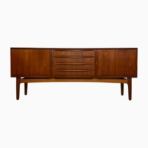 Vintage Danish Teak Sideboard attributed to Svend Åge Madsen for K. Knudsen & Søn, 1960s