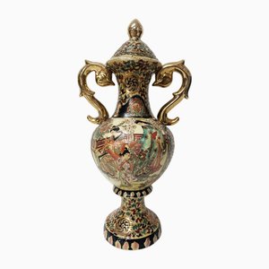 Chinese Vase with Moriage Design